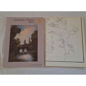 Landscapes Country Style Volume II JoAnne Moore-Lindelof Book Drawings Painting
